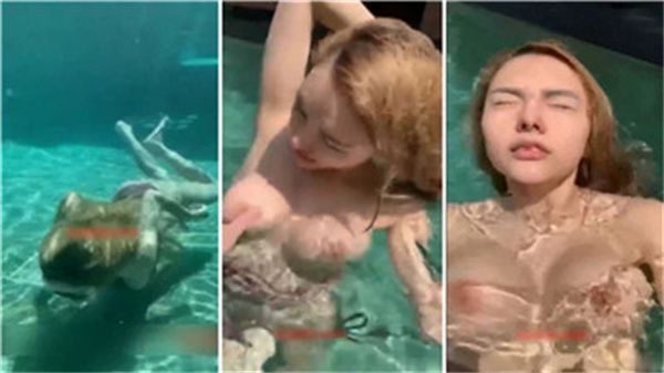 虎牙爆乳主播湿身私照泄露,豪乳震颤诱人!